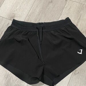 Sleek Black Women's Athletic Shorts